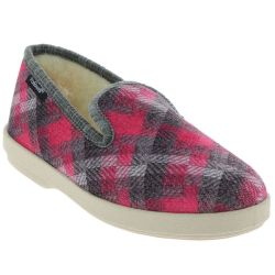 Chaussons Confort - Géraldine - Rose