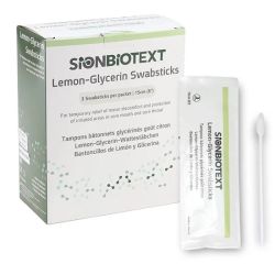Lemon-Swab - Bâtonnets Citronnés - 25 Sachets de 3