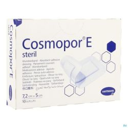 Cosmopor E pansement adhésif stérile 7,2 × 5 cm – boîte de 10