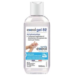 Gel hydroalcoolique - Exeol Gel 82