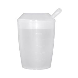 Verre - Plastique - 250 ml - Blanc