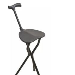 Canne-siège trépied