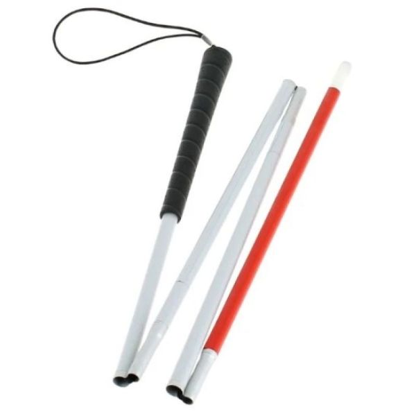 Canne pliante pour malvoyant - 135cm