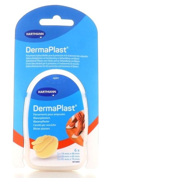DermaPlast Pansement pour ampoules - 3 Tailles