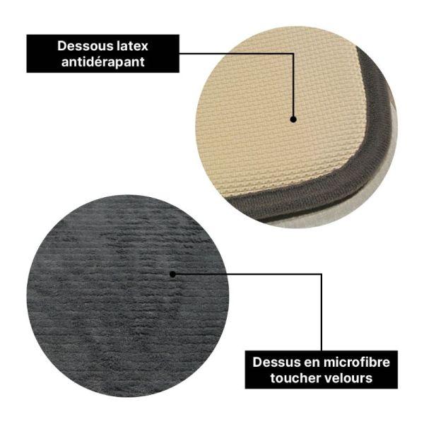 Tapis antidérapant à mémoire de forme Secure Soft - 60 x 40