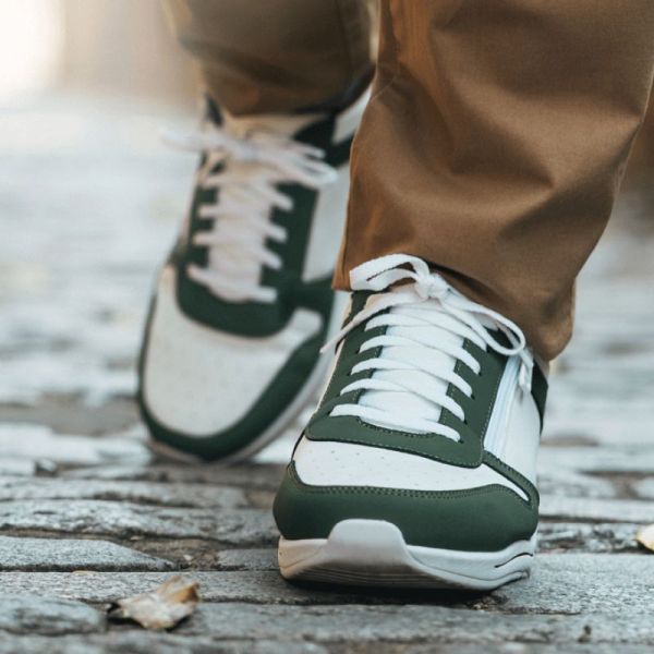 Baskets CHUT - Newton - Blanche Verte