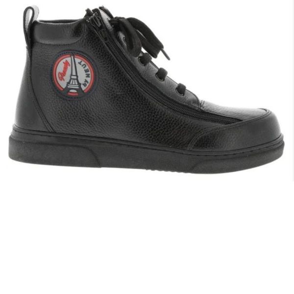 Frenchy Cuir - Chaussures à Volume Variable - Noir