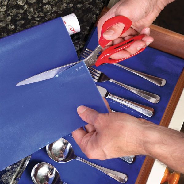 Rouleau Antidérapant Dycem 20 cm x 2 m -  Bleu