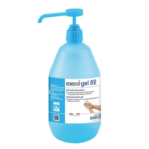 Gel hydroalcoolique - Exeol Gel 82