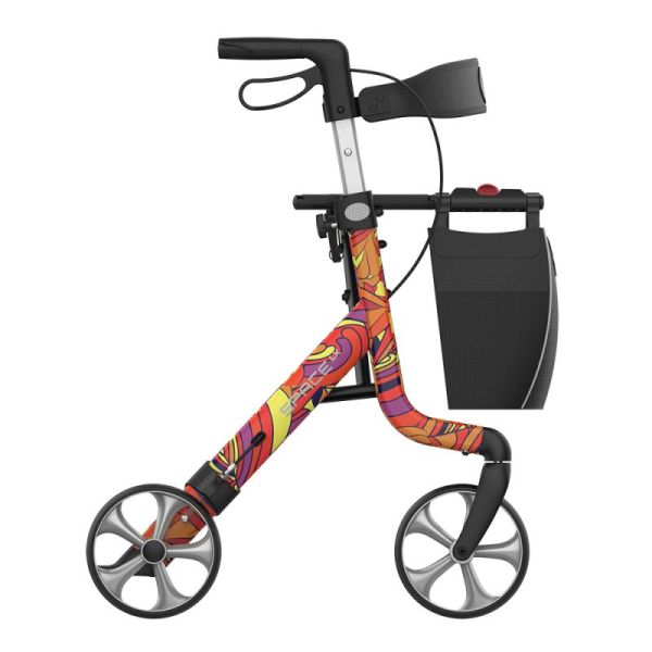 Rollator Space LX Flower Alu Large 62 cm