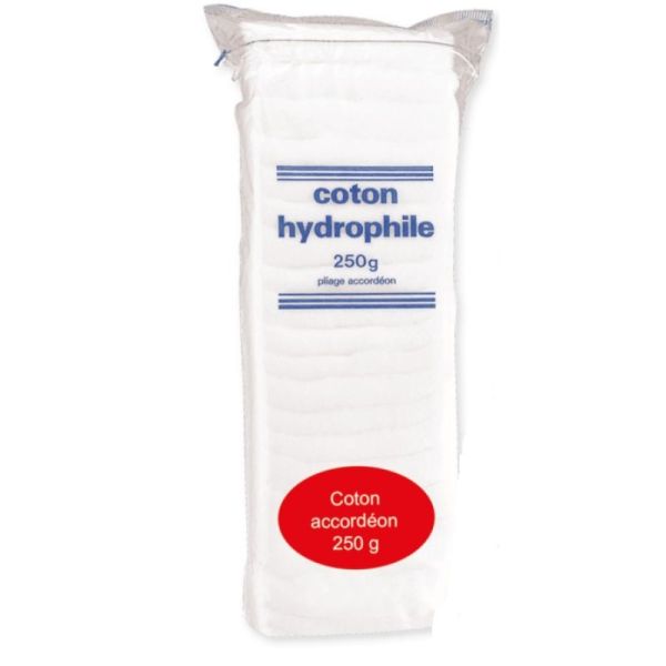 Coton hydrophile accordéon - 250 g