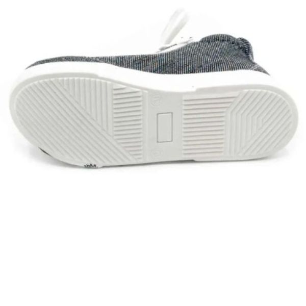 Frenchy Toile - Chaussures à Volume Variable - Bleu Jeans