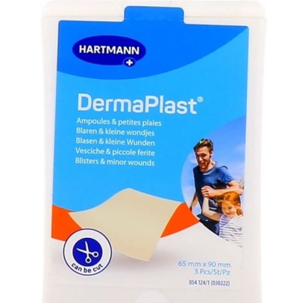 DermaPlast Ampoules et petites plaies - Pansement à découper