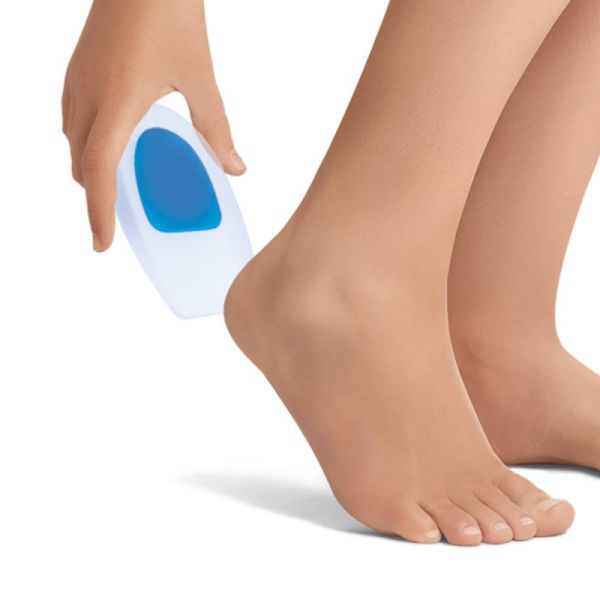 FeetPAD - Talonnettes Plates Silicone avec Insert Central