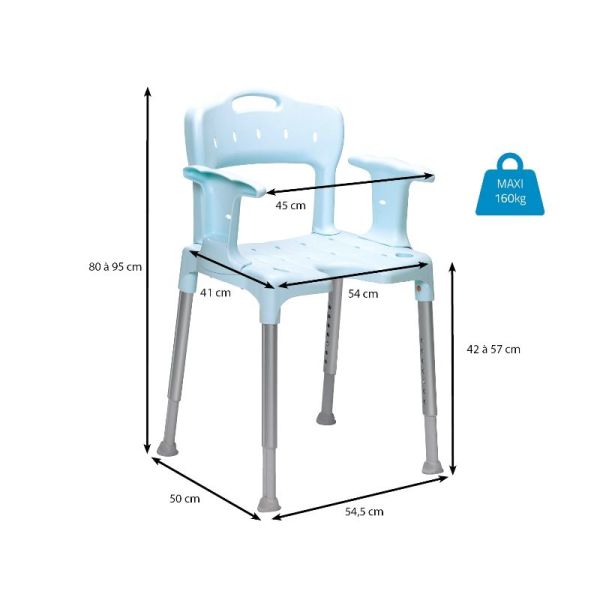 Chaise de douche - SWIFT