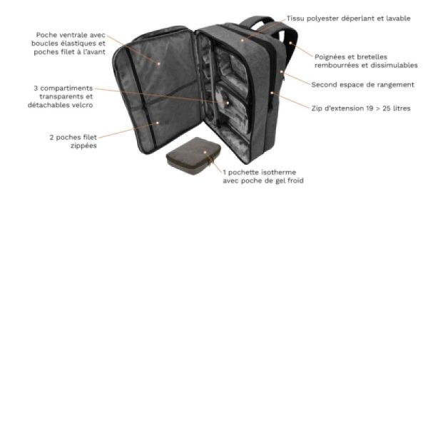 Sac à dos médical convertible - EIFFEL