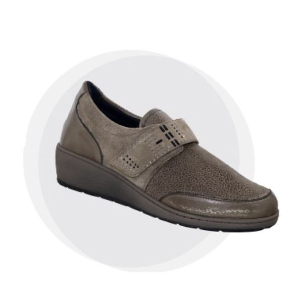 Chaussures thérapeutiques - JOCELYNE - Taupe