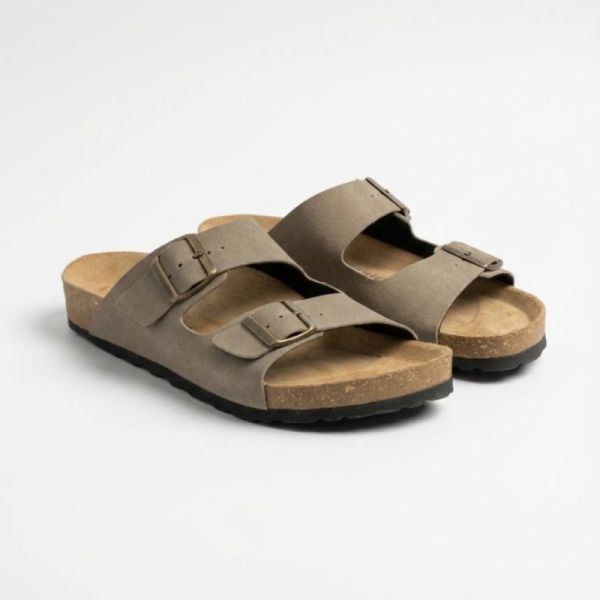 Claquettes de confort - Urvan - Taupe