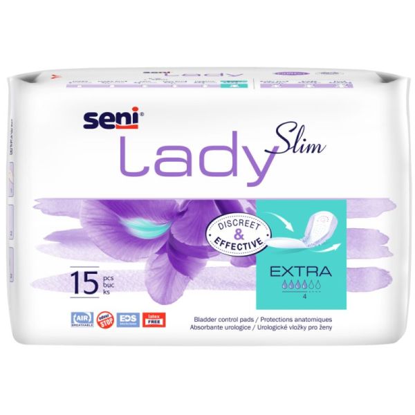 Seni Lady - Extra - Protections Anatomiques -  Sachet de 15