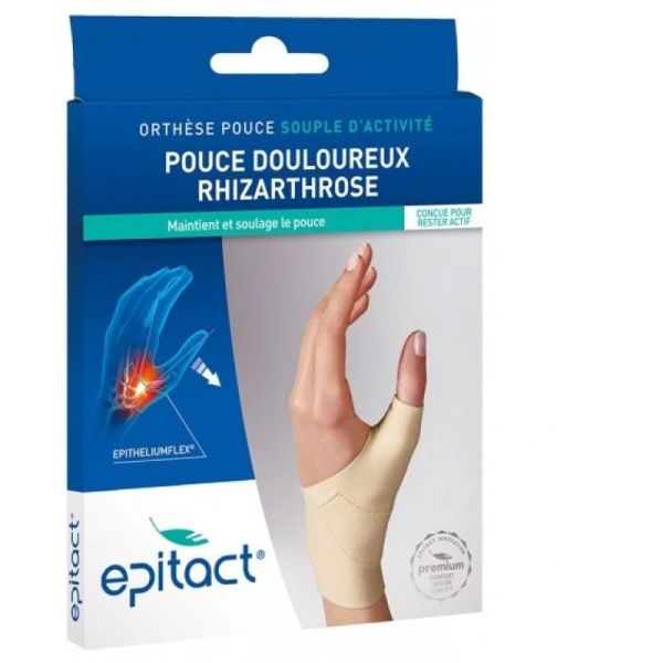 Orthèse pouce douleureux - Rhizathrose