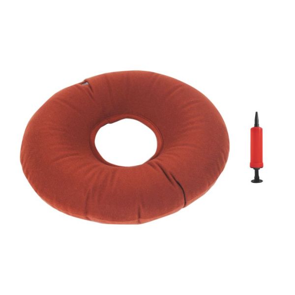 Coussin Bouée Gonflable anti Compression - Bordeaux