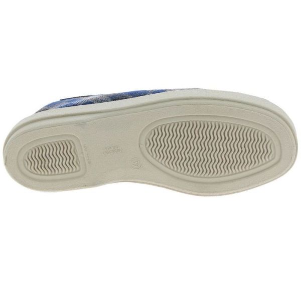 Chaussons Confort - Géraldine 02 - Bleu