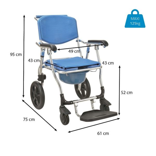 Chaise De Douche Toilettes Pliante Minorque