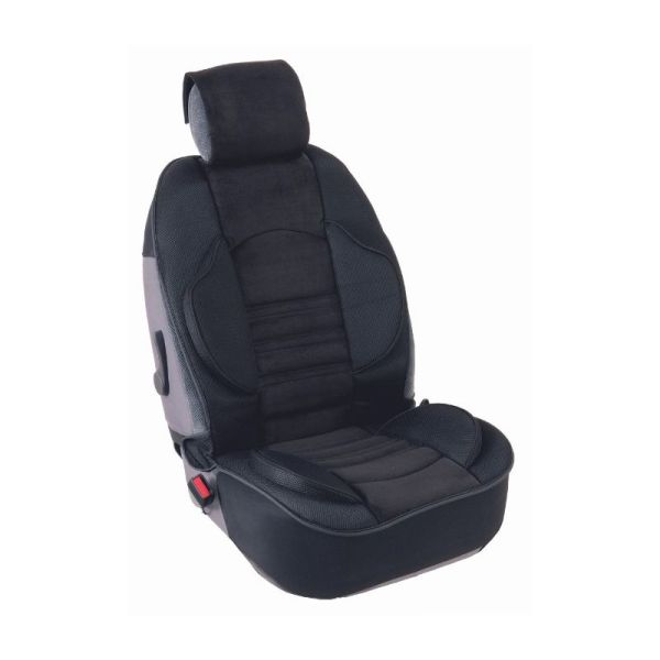 Customagic - Couvre-Siège - Grand Confort - Noir