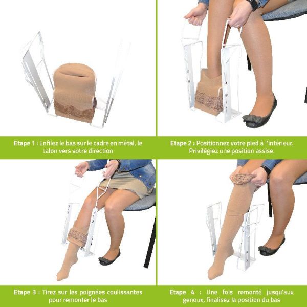 Enfile Bas De Contention Easyrallonges