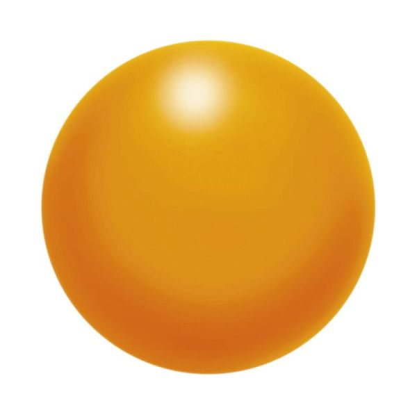 Balle de Musculation - Anti-Stress - Mousse - 5 cm - Orange
