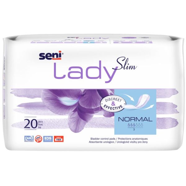 Seni Lady  - Normal - Protections Anatomiques - Sachet de 20