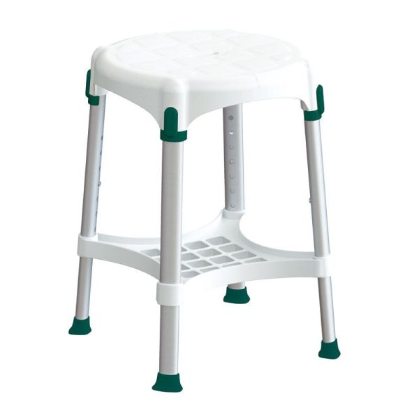 Tabouret De Douche Capri Rond 170Kg Plate