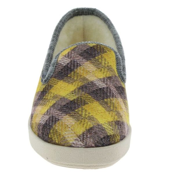 Chaussons Confort - Géraldine - Jaune