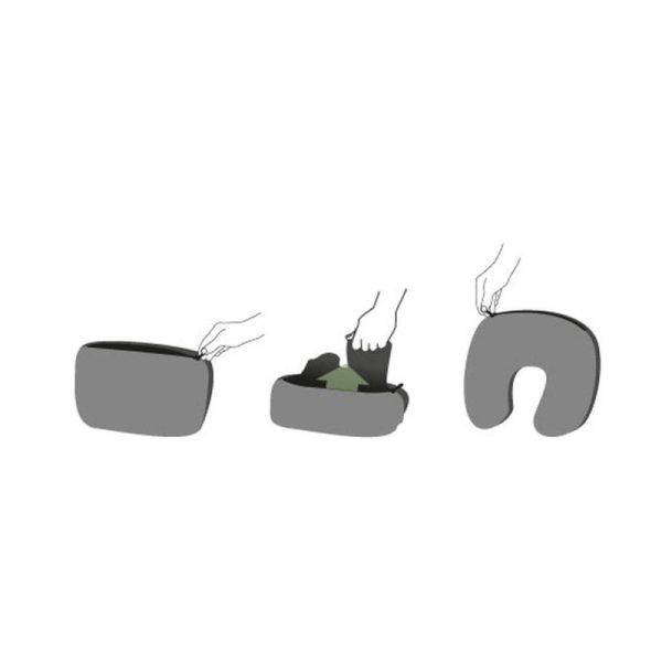 Cale-Nuque - Oreiller - 2 en 1 - Microbilles