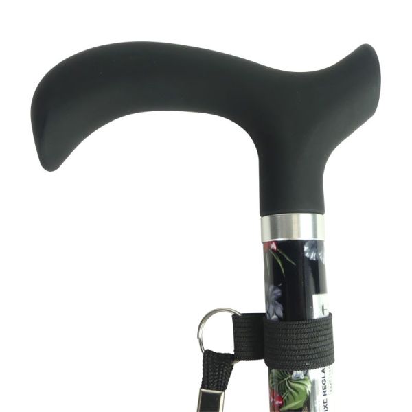 Canne design en aluminium - réglable Flora