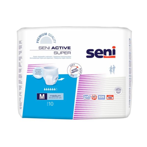 Seni Active Super - Slip Absorbant - Paquet de 10