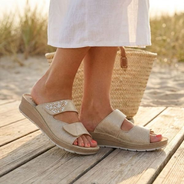 Chaussures de Confort - Ivyne - Beige