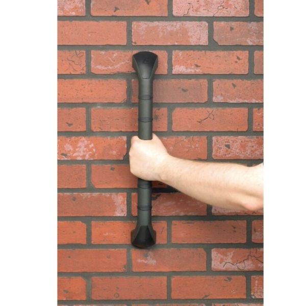 Barre d’appui d’extérieur PRIMA noire – 45 cm
