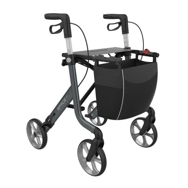 Rollator Aluminium Lightweight, Large 62 cm