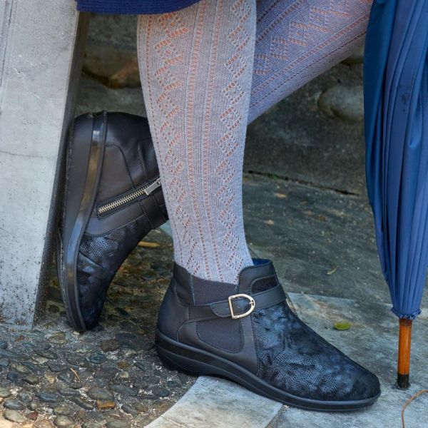 Bottines Thérapeutiques - CHUT AD 2376  - Noir