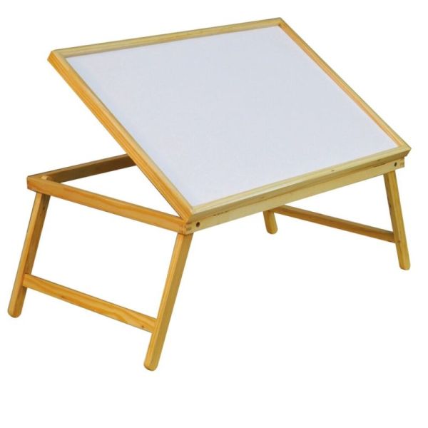plateau de lit en bois pliable et inclinable