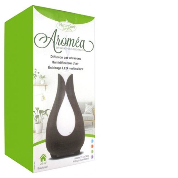Diffuseur d’huiles essentielles NatureSun Aroms Aromea – Bois foncé