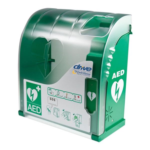 Armoire murale chauffante et ventilée pour défibrillateur