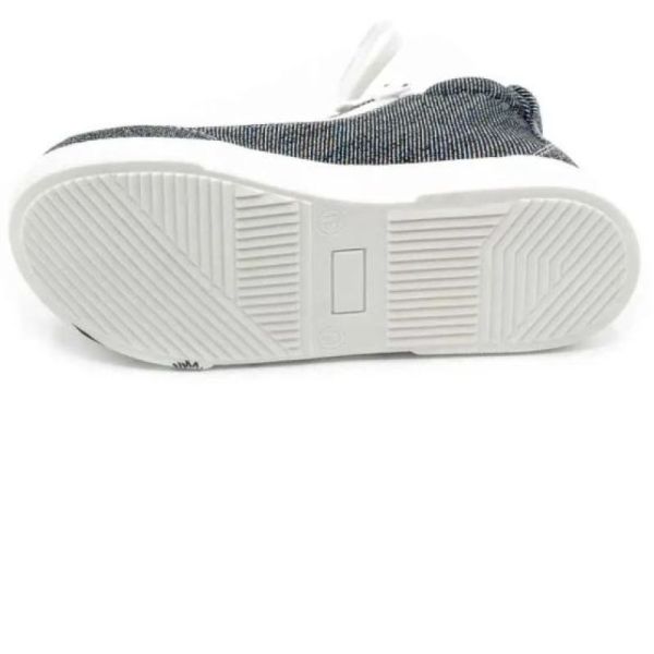 Frenchy Toile - Chaussures à Volume Variable - Bleu Jeans