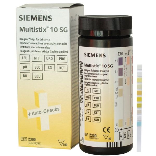 Bandelette réactive urinaire - MULTISTIX - 10 SG