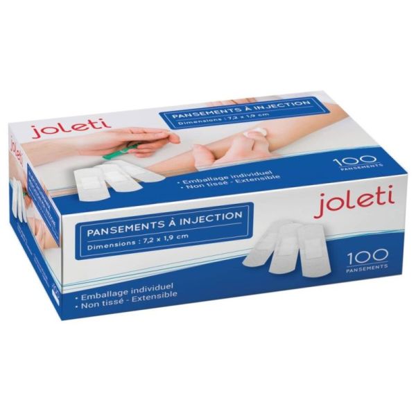Pansements à Injection - 100 Unités
