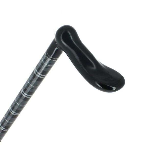 Canne Carbone Ecossais - Poignée Ambidextre