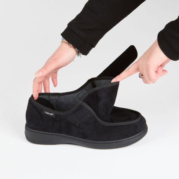 Chaussons thérapeutiques - CHUT - ANDO 02 - Noir
