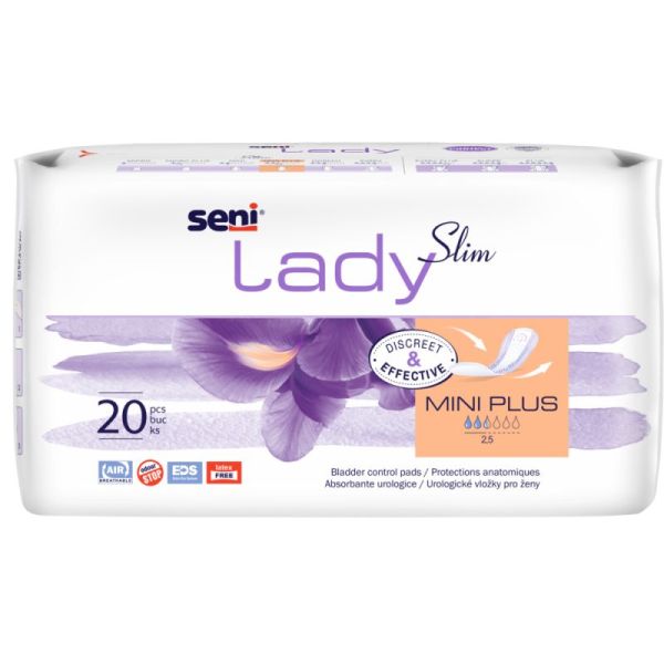 Seni Lady - Mini Plus - Protections Anatomiques - Sachet de 20