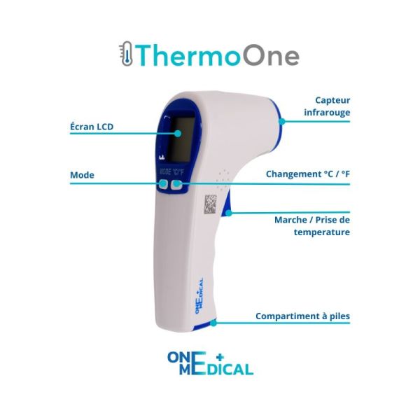 Thermometre Frontal sans contact Thermo One